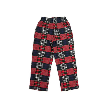 【USED】00'S L.L.BEAN PATCHWORK CHECK PANTS
