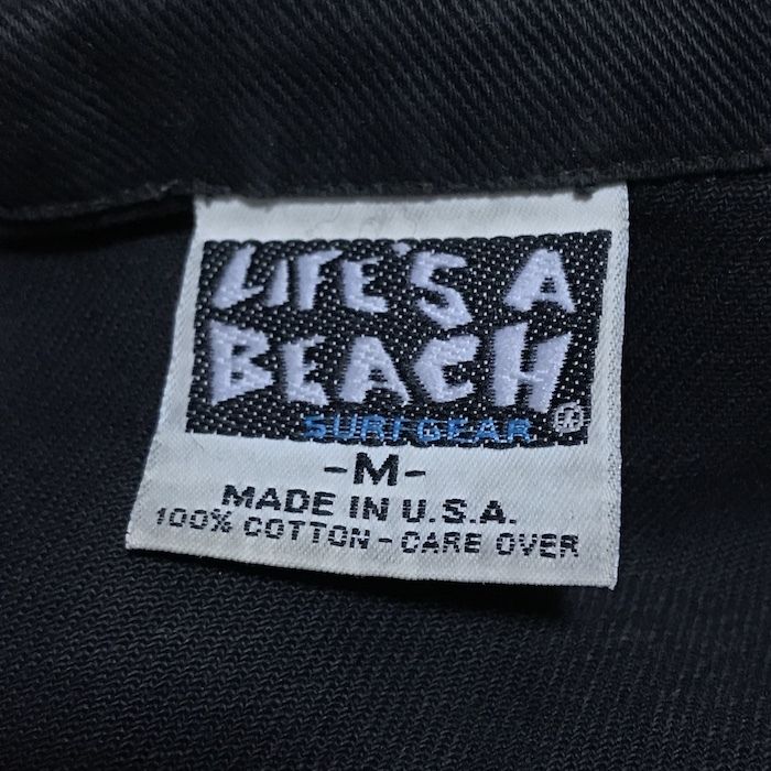 USED】80'S LIFE'S A BEACH BAD BOY CLUB DENIM JA USED】80'S LIFE'S A BEACH BAD BOY CLUB DENIM JA