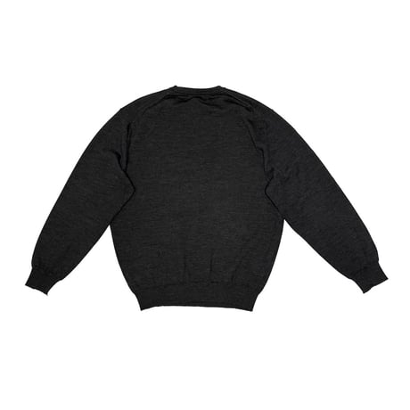 【USED】90's Burberrys PURE NEW MERINO WOOL KNIT SWEATER