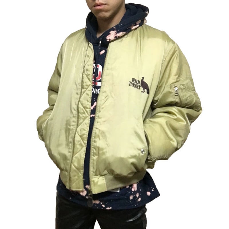 USED】WILD TURKEY MA-1 CHAMPAGNE GOLD | KONBINI USED】WILD TURKEY MA-1 CHAMPAGNE GOLD | KONBINI
