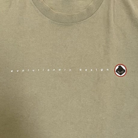 【USED】90'S-00'S NINJA TUNE EVOLUTIONARY DESIGN T-SHIRT