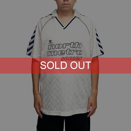 【USED】90's hummel north metro SOCCER JERSEY