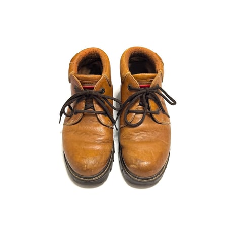 【USED】90's FILA Leather Chukka Boots Brown Made in Spain