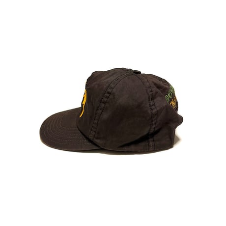 【USED】80's OLD STUSSY LOGO EMBROIDERED CAP