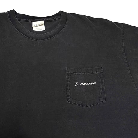 【USED】2010's BOEING POCKET T-SHIRT