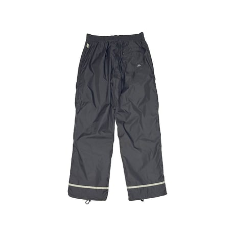 【DEAD STOCK】00's adidas NYLON PANTS LINE at HEM