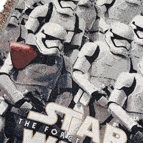 【USED】90's-00's STAR WARS STORMTROOPER WOVEN BLANKET