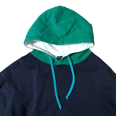 【USED】90'S NAUTICA EMBROIDERY HOODIE