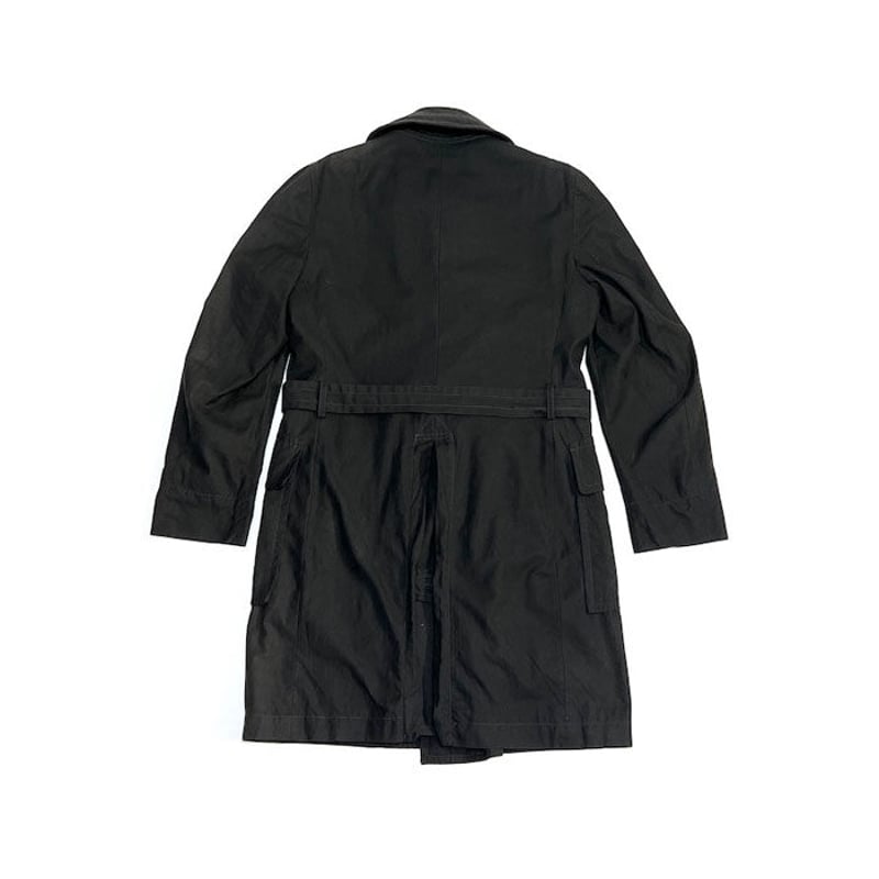USED】00'S MARTIN MARGIELA WHITE LABEL COAT BLA