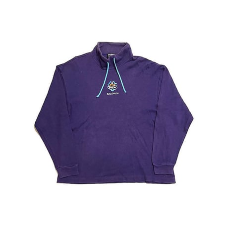 【USED】90'S SALOMON FORCE MOCK NECK L/S T-SHIRT