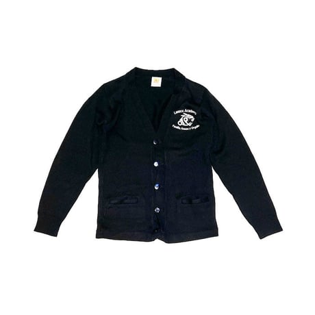 【USED】90'S-00'S Lennox Academy KNIT CARDIGAN