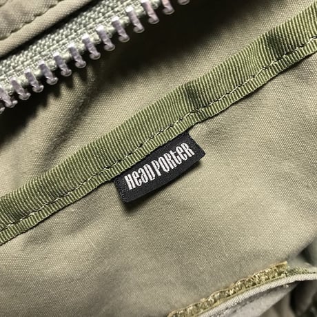 【USED】HEADPORTER COTTON BUMBAG