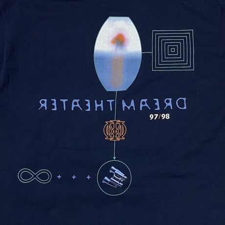 【DEAD STOCK】90'S DREAM THEATER "TOURING INTO INFINITY" T-SHIRT