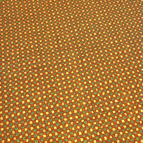 【USED】90'S HOT ROD CAR PATCHWORK QUILT