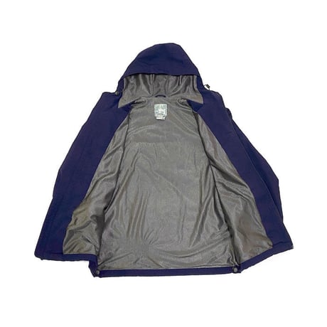 【USED】00'S STUSSY RIPSTOP NYLON HOODED JACKET NAVY