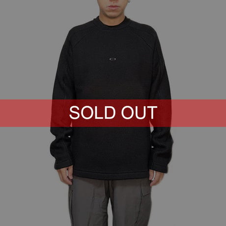 【USED】00'S OAKLEY ACRYLIC KNIT SWEATER