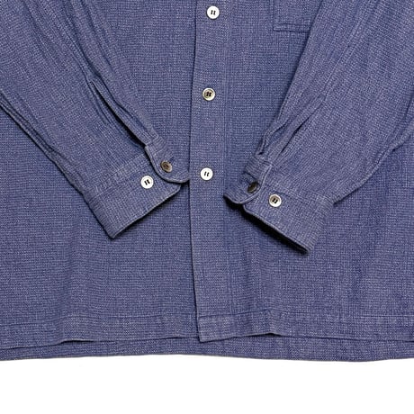 【USED】90's Issey Miyake "im product" Sashiko-Style Textured Shirt