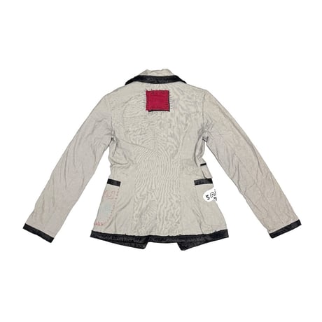 【USED】2010s Desigual Patchwork Chaos Tailored Jacket