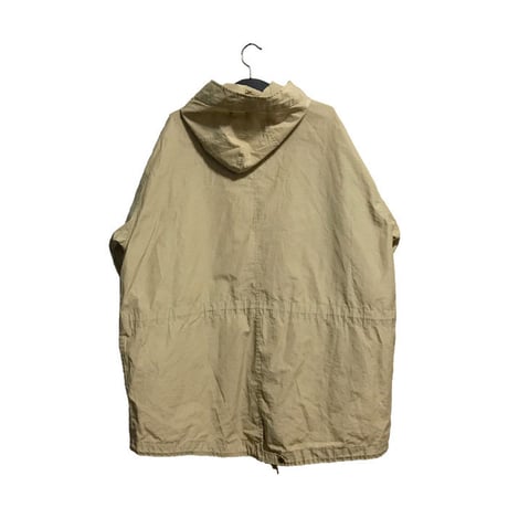 【USED】EDDIE BAUER OVERSIZED RIP-STOP HOODED JACKET
