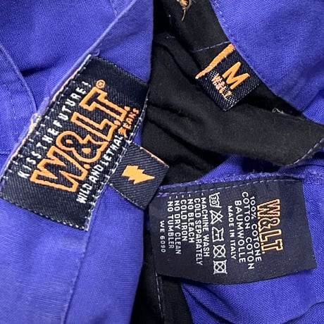 【USED】90'S W.&L.T. BIKER × WORK PANTS