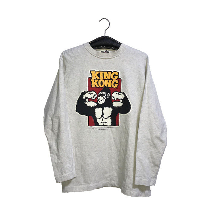 USED】90'S KING KONG L/S T-SHIRT | KONBINI