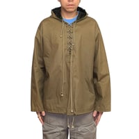 【USED】90's Calvin Klein Jeans KHAKIS Lace-Up N-2 Deck Rain Parka