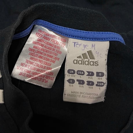 【USED】00's adidas CLIMALITE COTTON T-SHIRT