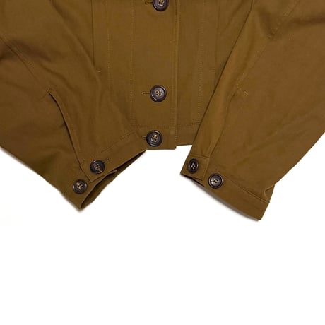 【USED】JIL SANDER+ Minimal Trucker Jacket Dusty Brown
