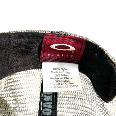 【USED】00'S OAKLEY MESH CAP