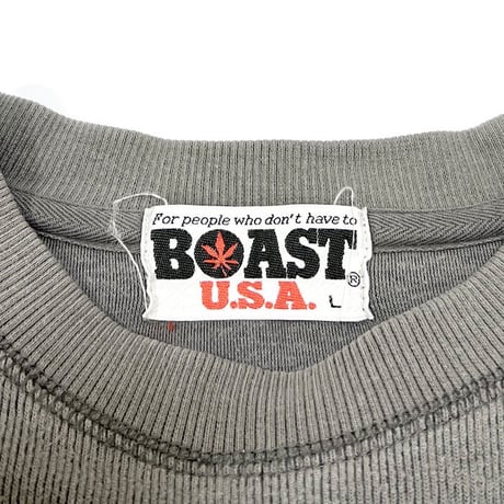 【USED】90'S-00'S BOAST U.S.A. MARIJUANA LOGO TOP