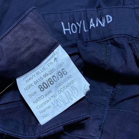 【USED】90'S-00'S BRITISH ARMY ROYAL NAVY COMBAT TROUSERS  (⑨ HOYLAND)