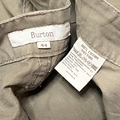 【USED】00's Burton DUCK WIDE CARGO PANTS