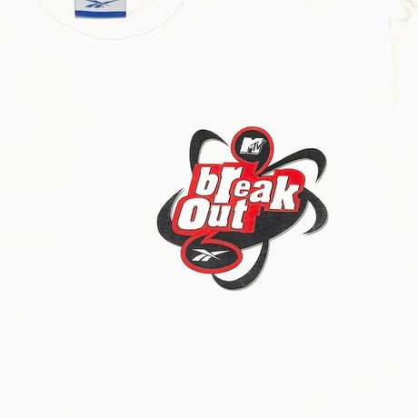 【USED】90's Reebok × MTV “Break Out” T-shirt