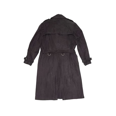【USED】RAF SIMONS 2001-2002AW "Riot Riot Riot" WAXED TRENCH COAT