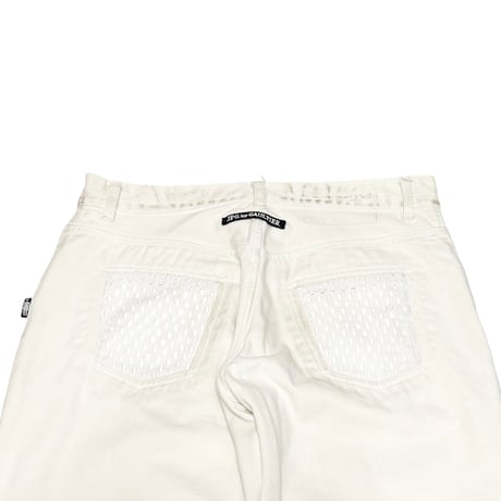 【USED】90's JPG.JEANS BY GAULTIER DESIGN PANTS WHITE
