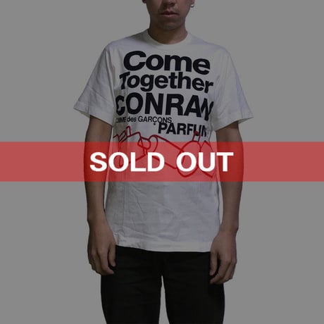 【USED】COMME DES GARÇONS PARFUMS T-SHIRT "CONRAN"