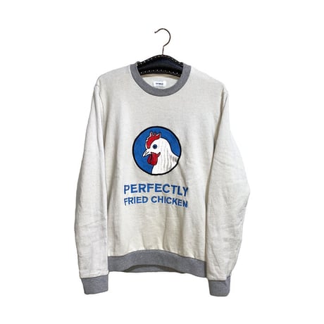 【USED】KIT NEALE SWEATSHIRT "PERFECTLY FRIED CHICKEN"