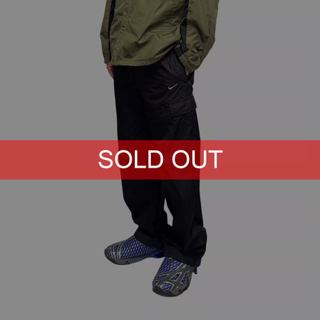 【USED】00's NIKE Clime-FIT Hexagon Ripstop Nylon Cargo Pants