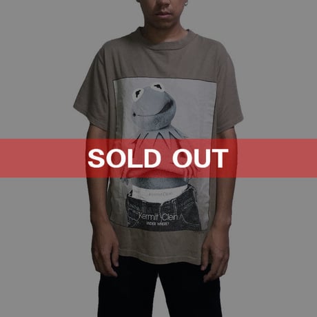 【USED】90'S KERMIT CLEIN T-SHIRT