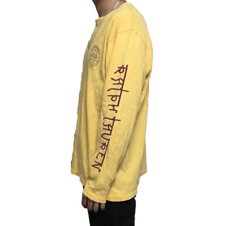【USED】90'S POLO JEANS ORIENTAL L/S T-SHIRT