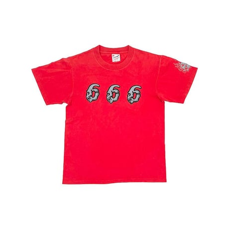 【USED】90'S SKULL 666 T-SHIRT