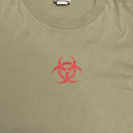 【USED】90's HAZ-MAT Biohazard Long Sleeve T-Shirt
