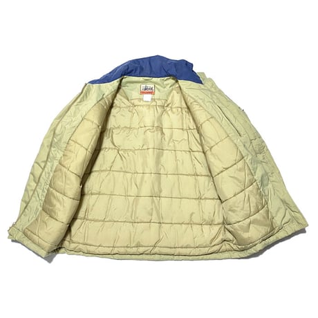 【USED】90'S-00'S STUSSY OUTDOOR PADDED NYLON JACKET BEIGE