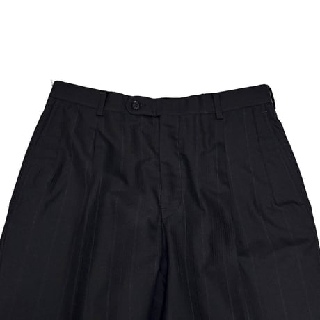 【USED】70's Christain Dior MONSIEUR Wide Pinstripe Slacks UNION MADE