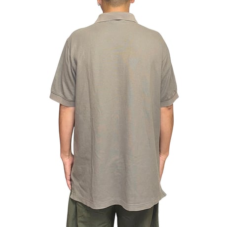 【USED】00's OAKLEY METAL PARTS POLO SHIRT