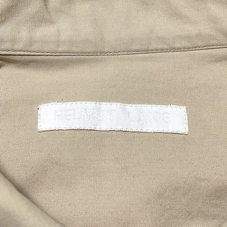 【USED】90'S HELMUT LANG SHIRT BEIGE