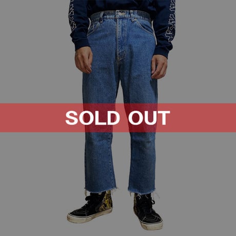 【USED】WRANGLER CUT-OFF JEANS