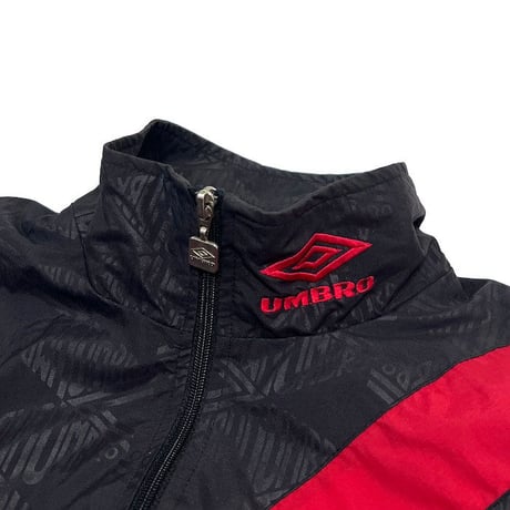 【USED】90'S OLD UMBRO BIG LOGO NYLON JACKET