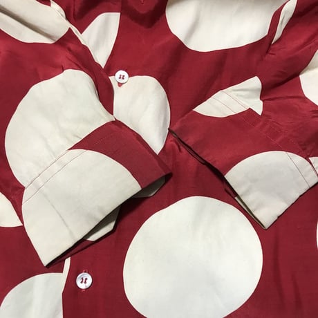 【USED】80'S VIVIENNE WESTWOOD SPOT SHIRT RED