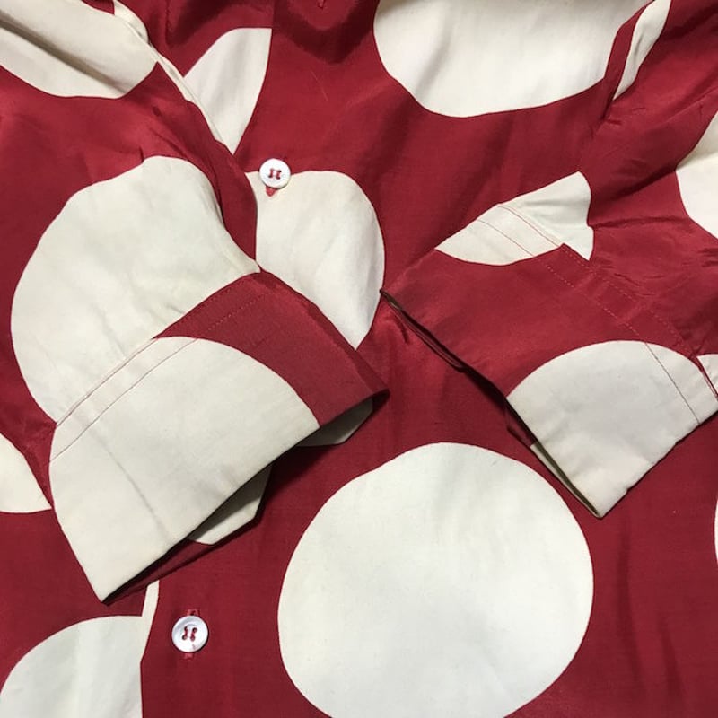 USED】80'S VIVIENNE WESTWOOD SPOT SHIRT RED | K USED】80'S VIVIENNE WESTWOOD SPOT SHIRT RED | K